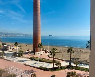 Vista exterior de Pis de lloguer en Málaga Capital amb Aire condicionat, Terrassa i Traster