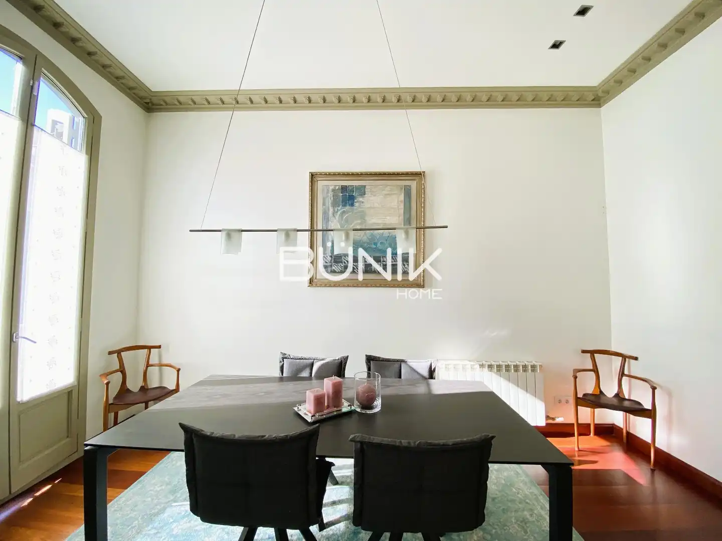Dining room of Flat for rent in Eixample