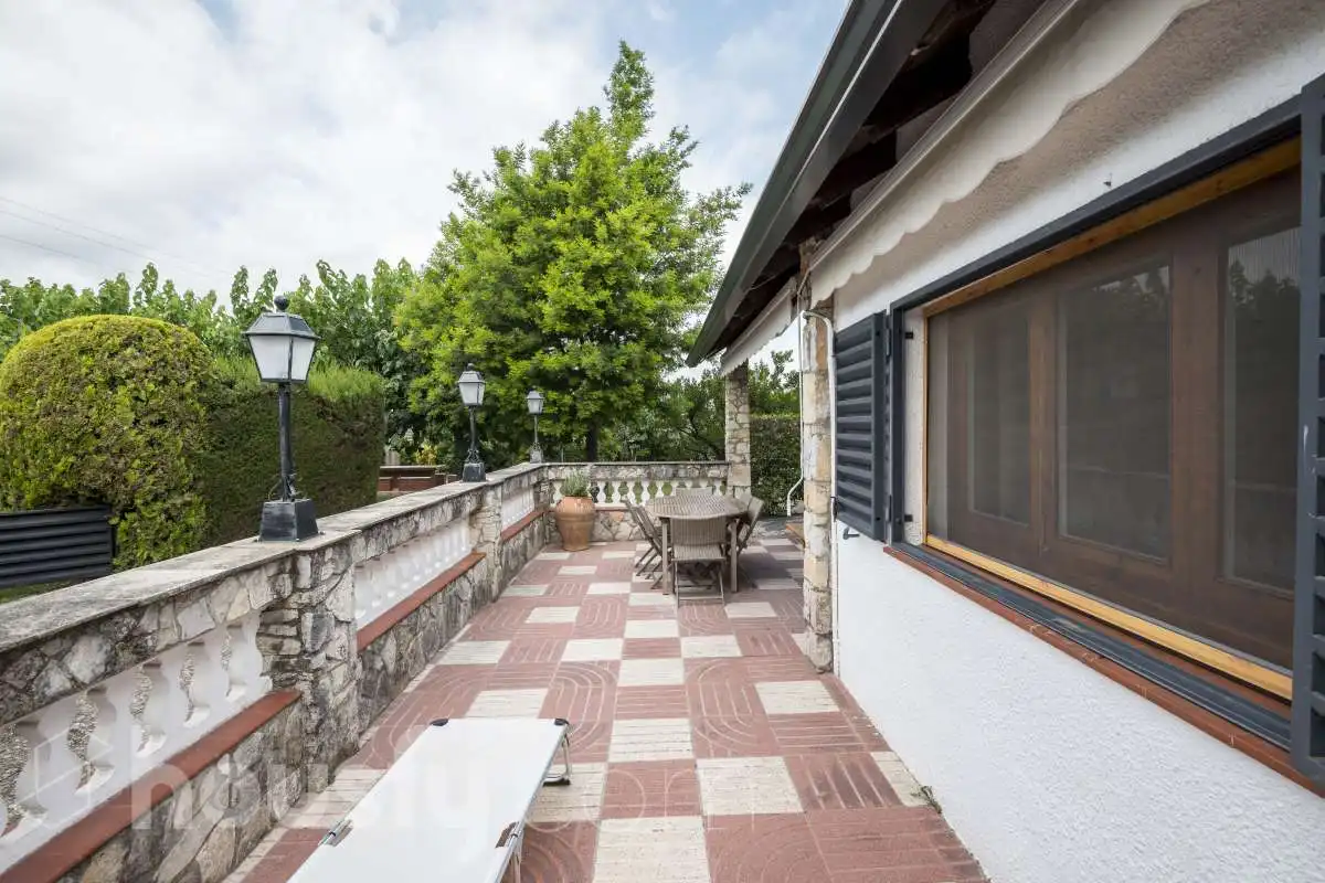 Terrassa de Casa o xalet en venda en Mediona amb Aire condicionat, Calefacció i Jardí privat