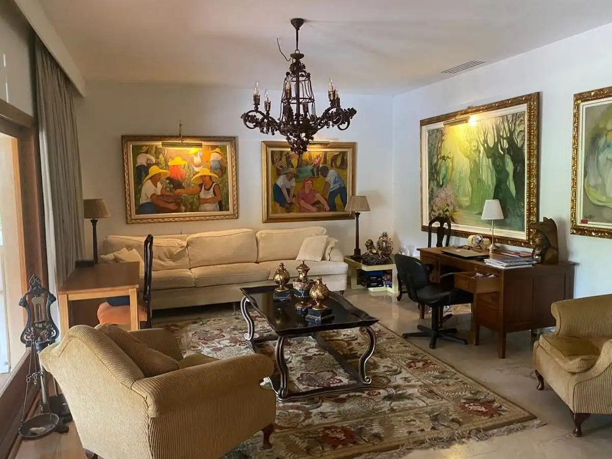 Sala d'estar de Casa o xalet en venda en  Palma de Mallorca amb Aire condicionat, Jardí privat i Terrassa
