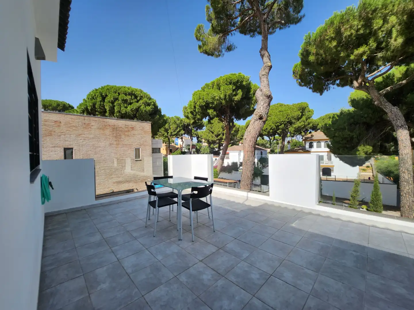 Terraza de Casa o chalet en venta en Alcalá de Guadaira con Aire acondicionado, Calefacción y Jardín privado