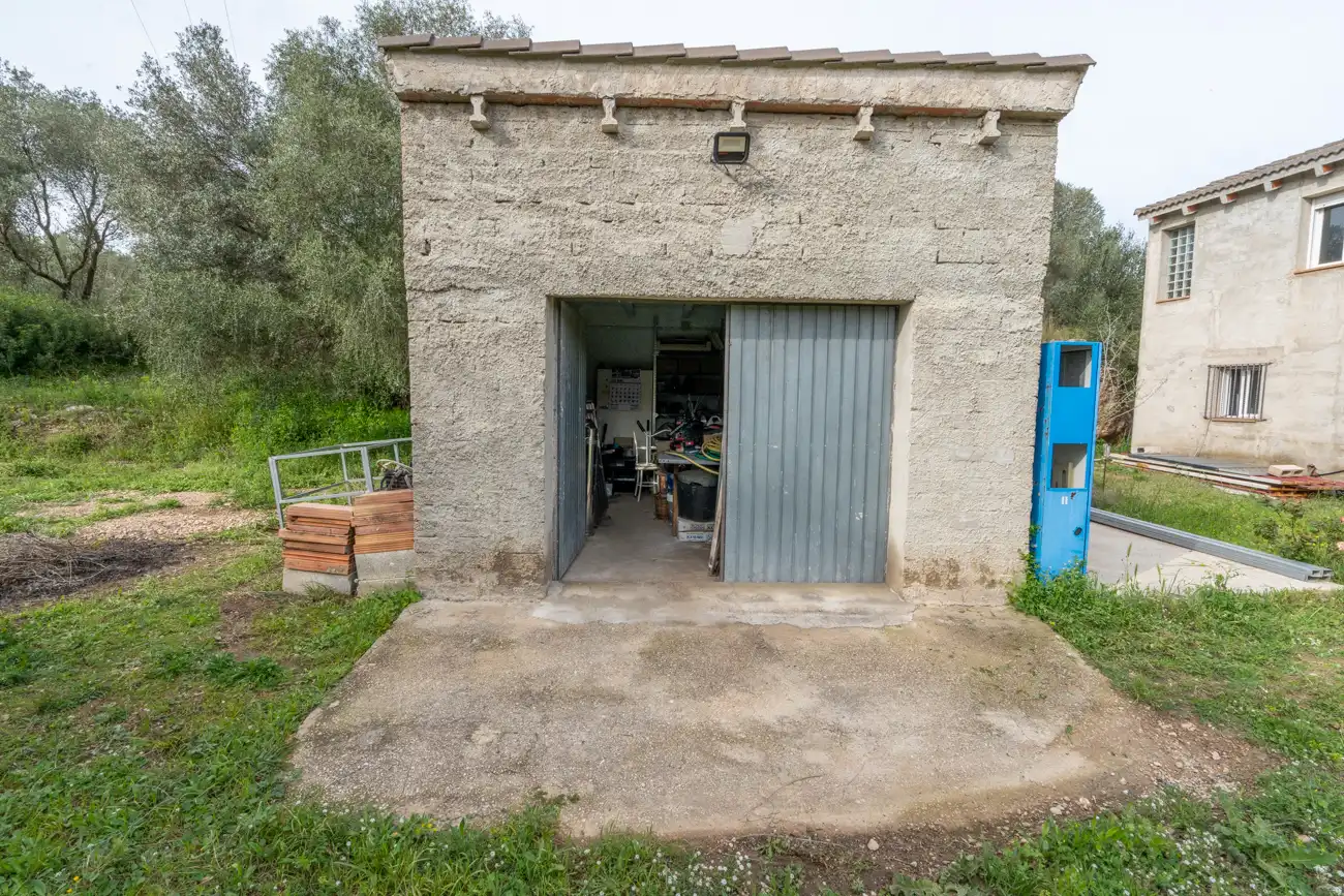 Vista exterior de Finca rústica en venda en Roquetes amb Jardí privat i Terrassa