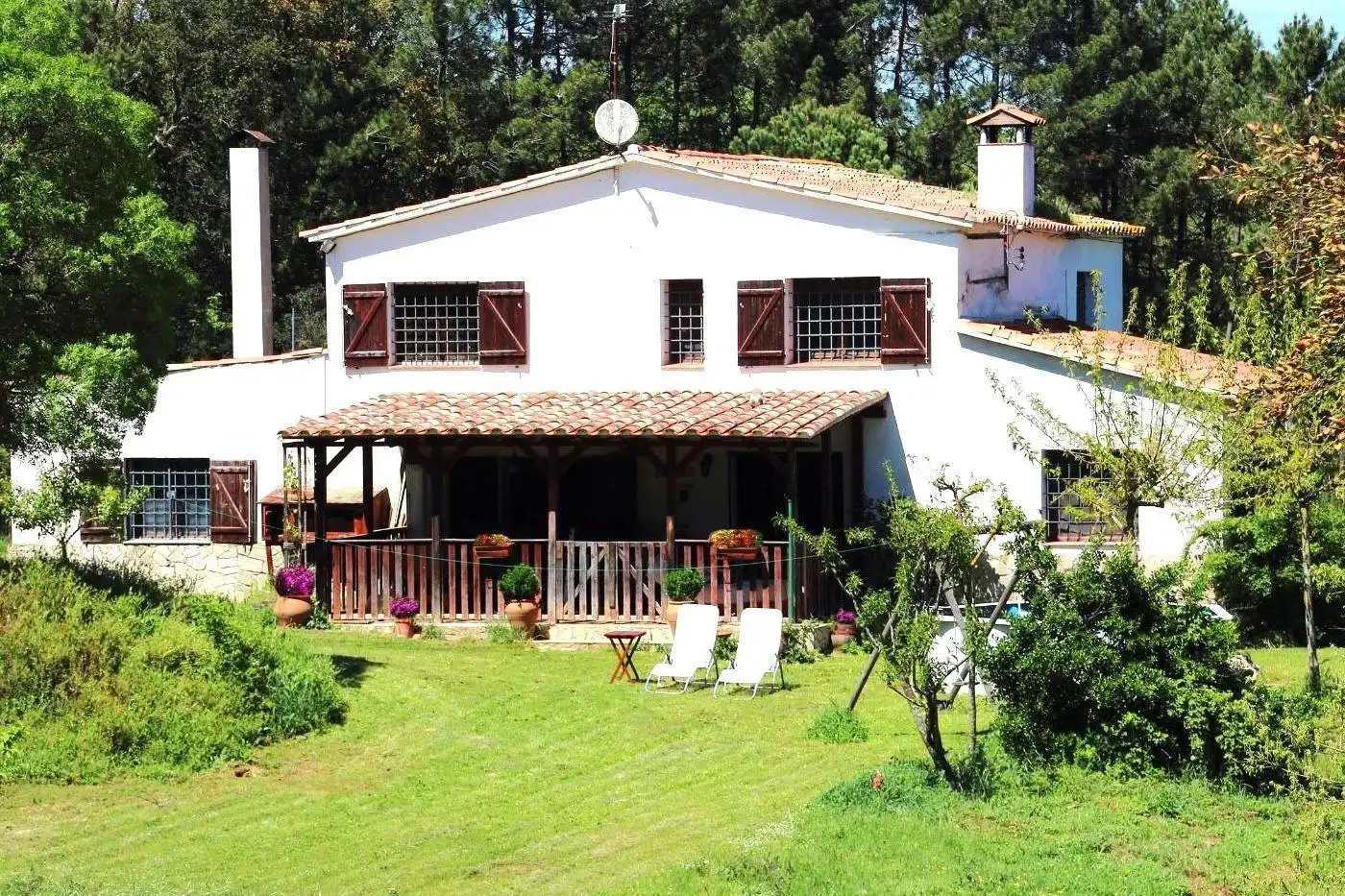 Jardín de Finca rústica en venta en Maçanet de la Selva con Calefacción, Jardín privado y Terraza