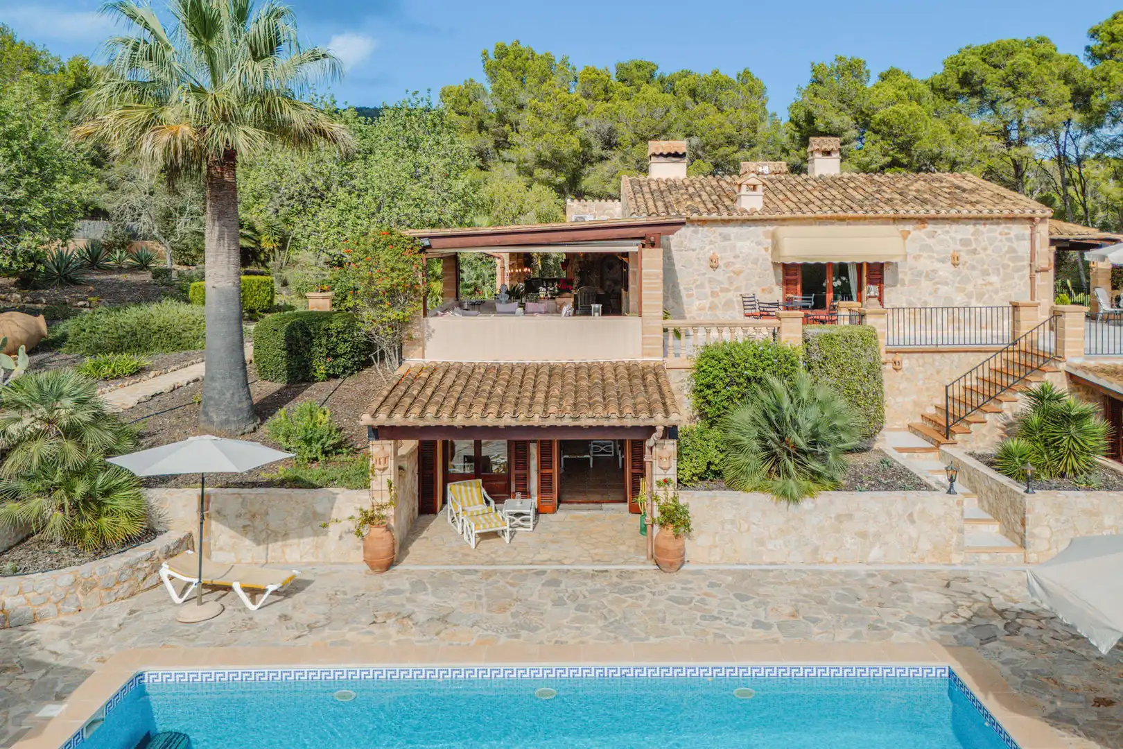 Jardín de Finca rústica en venta en Capdepera con Aire acondicionado, Terraza y Amueblado