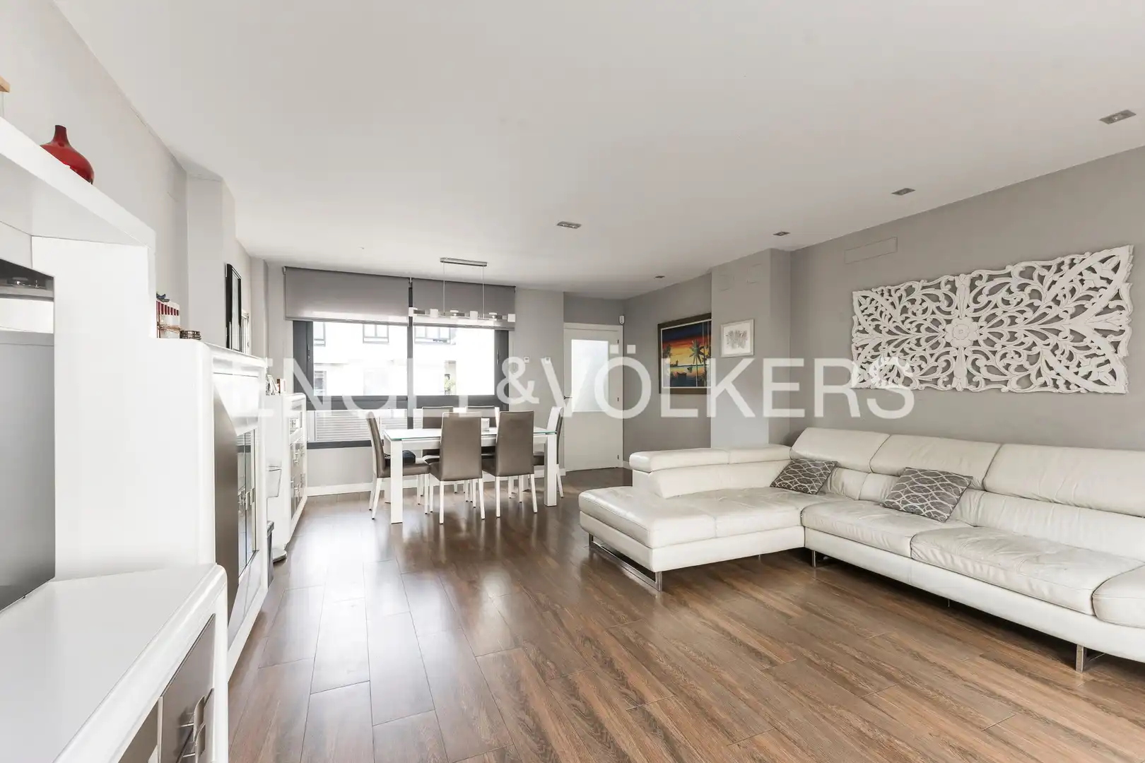 Living room of Detached homes for rent in Madrid  with Air Conditioner, Heating and Private garden