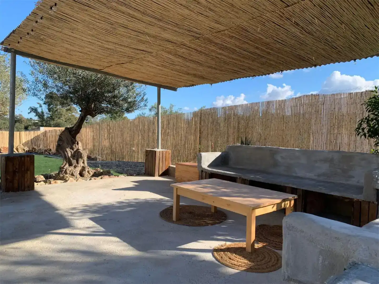 Terrasse von Country house zur Miete in Alhaurín El Grande mit Privatgarten, Schwimmbad und Möbliert