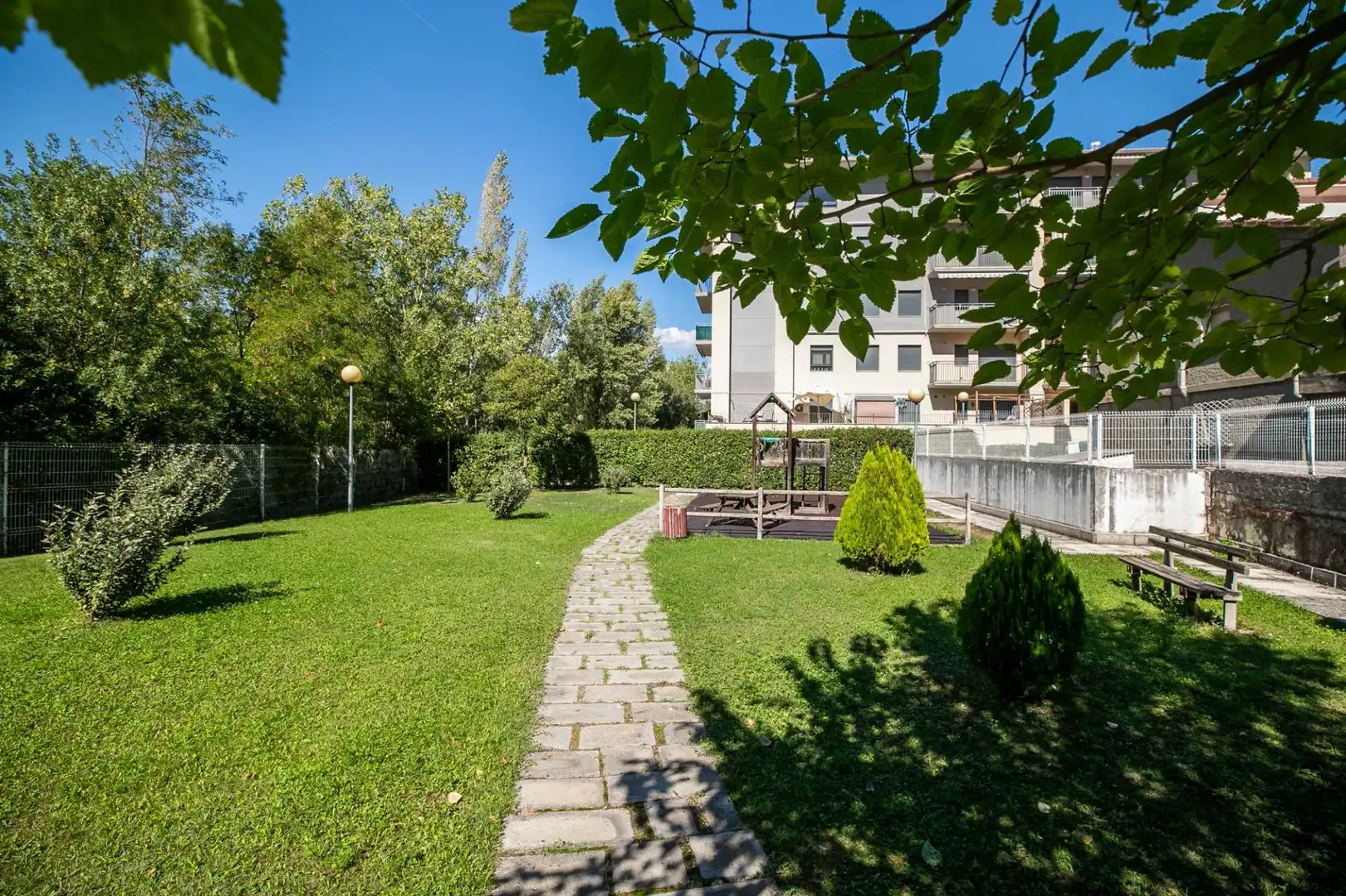 Garden of Flat for sale in Sabiñánigo  with Heating, Terrace and Storage room