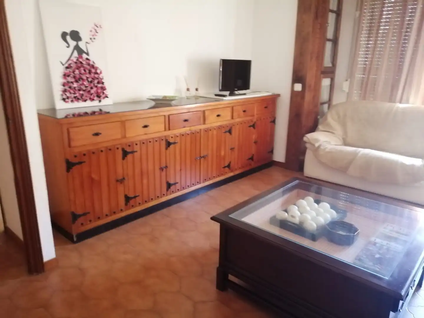 Living room of Flat for rent in San Roque  with Furnished