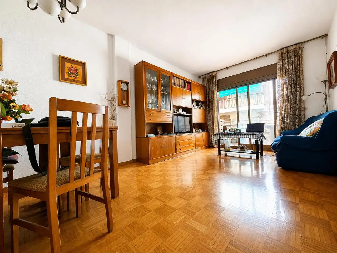 Sala d'estar de Pis en venda en Badalona amb Aire condicionat, Calefacció i Terrassa