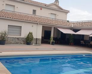 Swimming pool of House or chalet for sale in  Albacete Capital  with Air Conditioner, Heating and Terrace