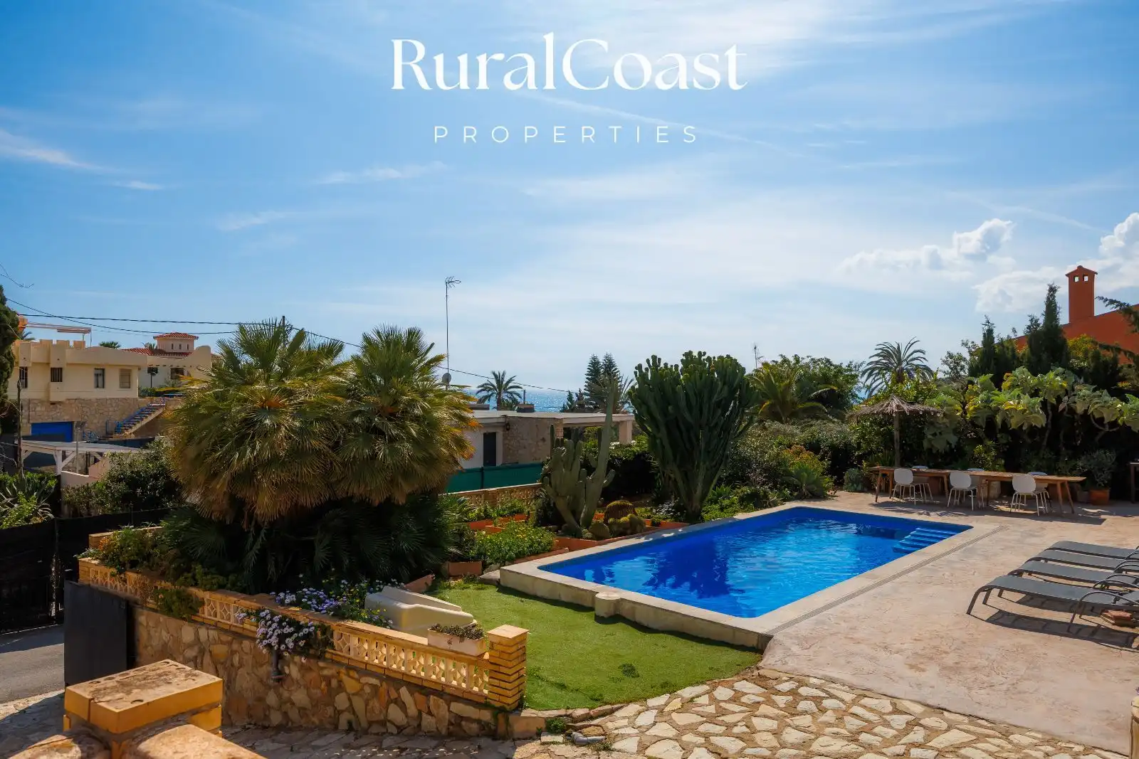 Exterior view of Detached homes for sale in El Campello  with Air Conditioner, Heating and Terrace