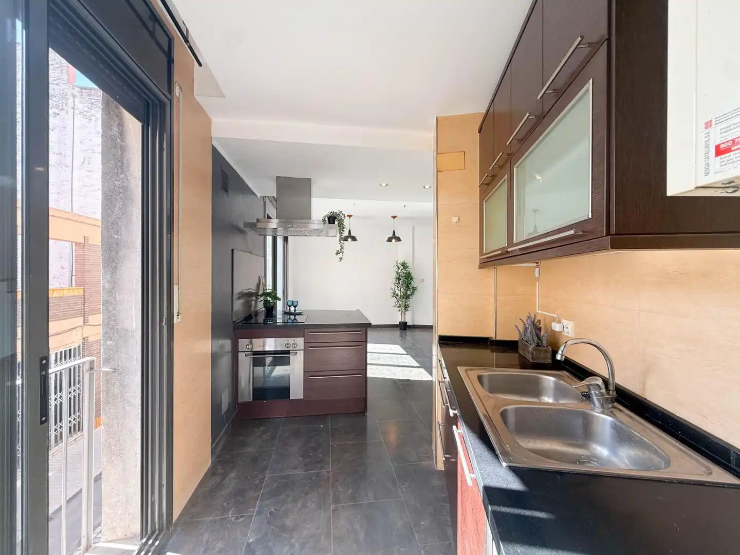 Küche von Haus oder Chalet zum Verkauf in Vilanova i la Geltrú mit Heizung, Terrasse und Balkon