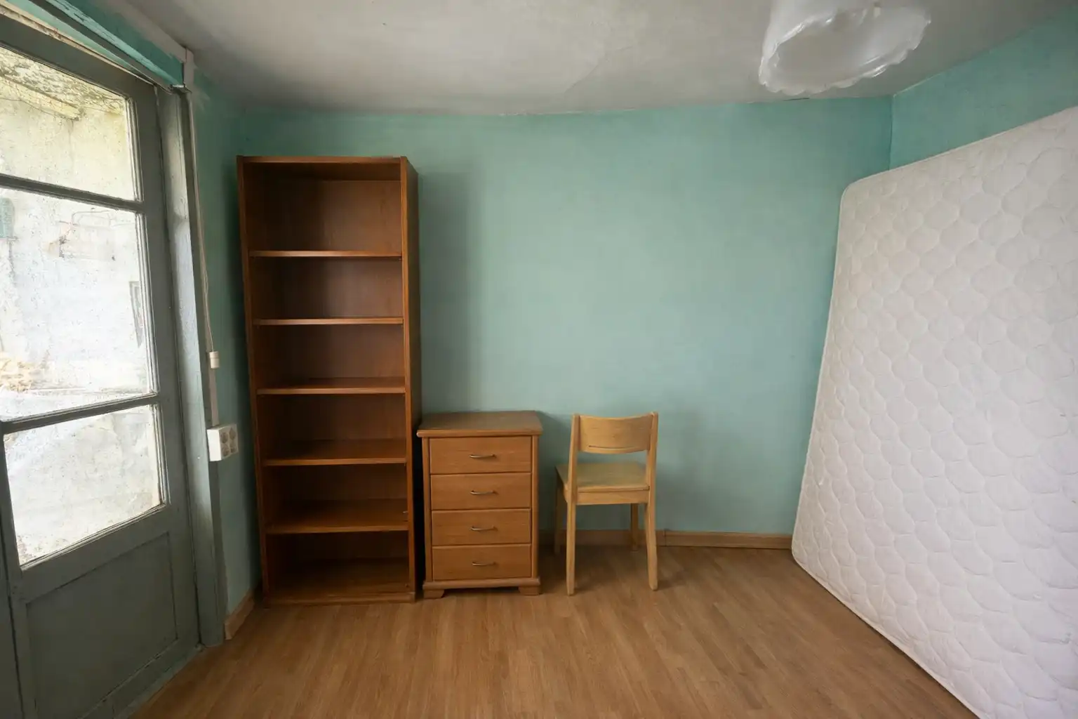 Habitación de Casa adosada en venta en A Pobra de Trives  con Amueblado, Lavadora y Microondas