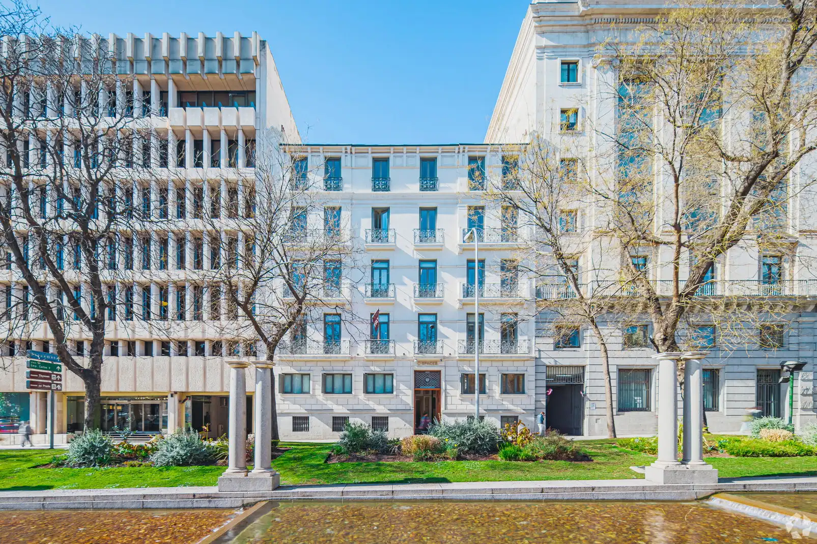 Vista exterior de Oficina de alquiler en Madrid con Aire acondicionado, Calefacción y Amueblado