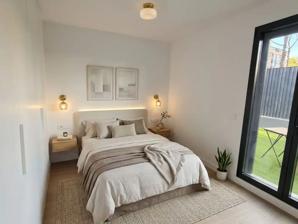 Schlafzimmer von Wohnung zur Miete in Ciudad Lineal