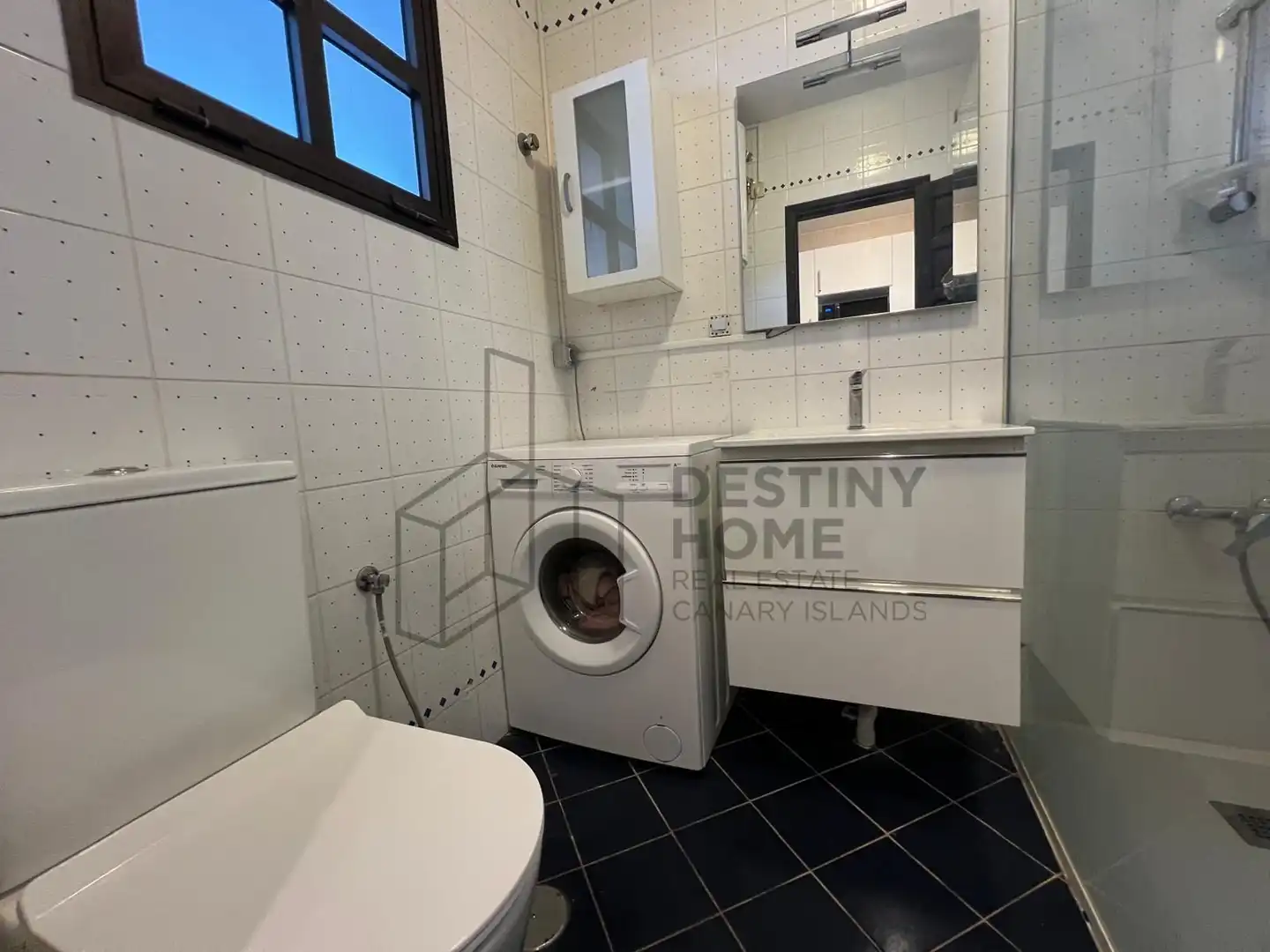 Badezimmer von Wohnungen zum Verkauf in Tuineje mit Terrasse, Möbliert und Gemeinschaftspool