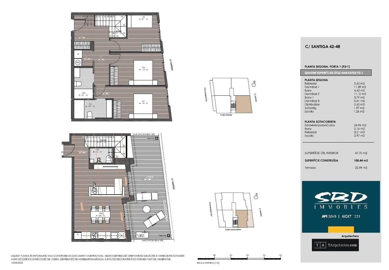 Duplex for sale in Sabadell  with Air Conditioner, Terrace and Storage room