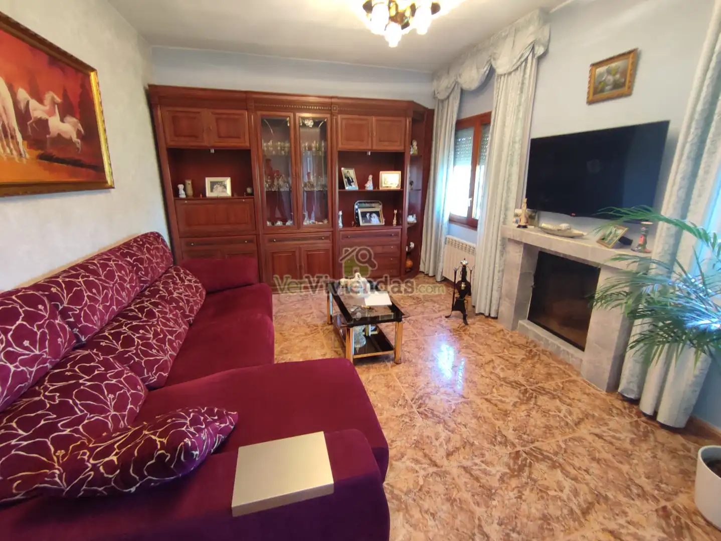 Sala de estar de Casa o chalet en venta en Vallirana con Calefacción, Jardín privado y Terraza