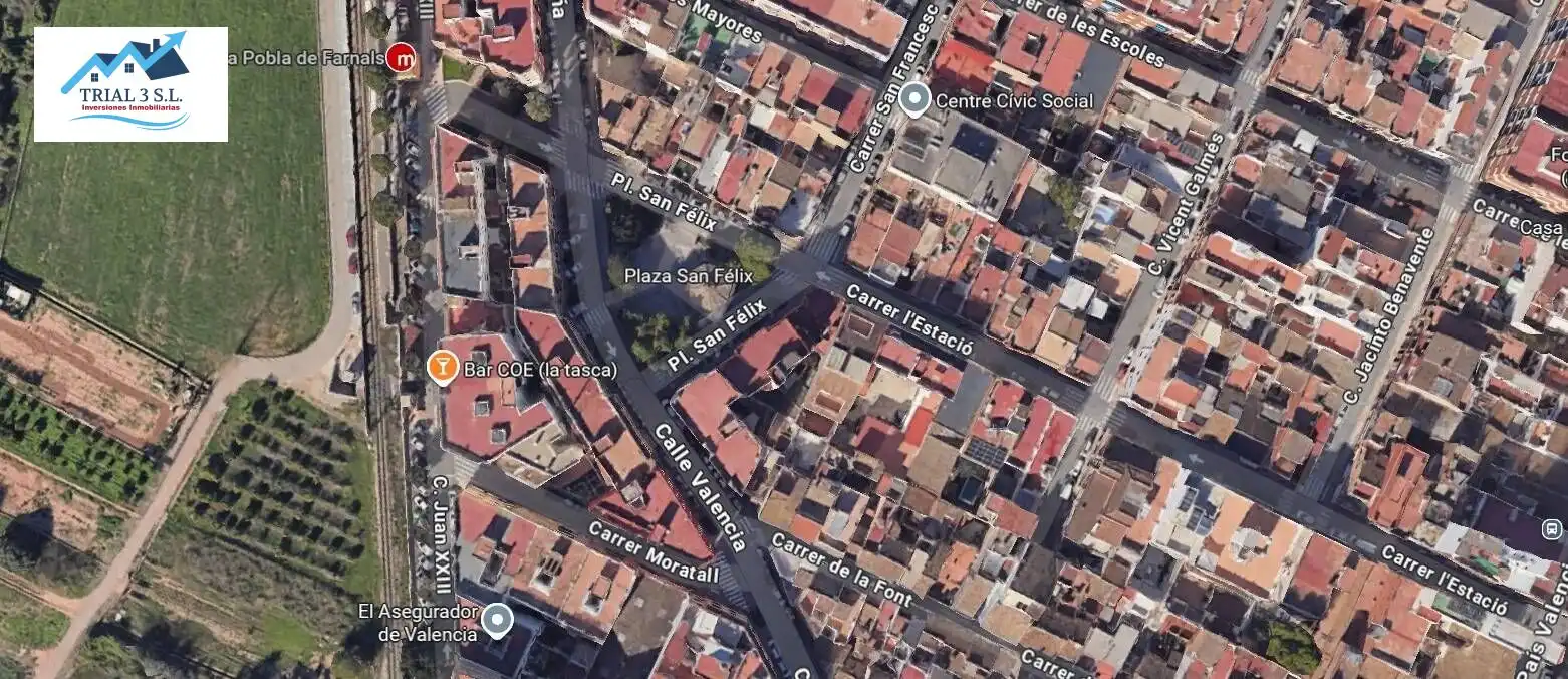 Vista exterior de Pis en venda en La Pobla de Farnals amb Terrassa i Balcó