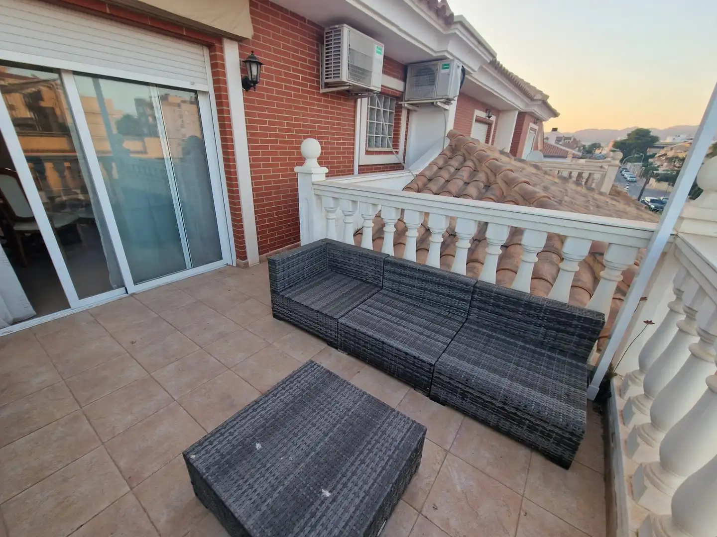 Terraza de Casa adosada en venta en Águilas con Aire acondicionado, Jardín privado y Terraza