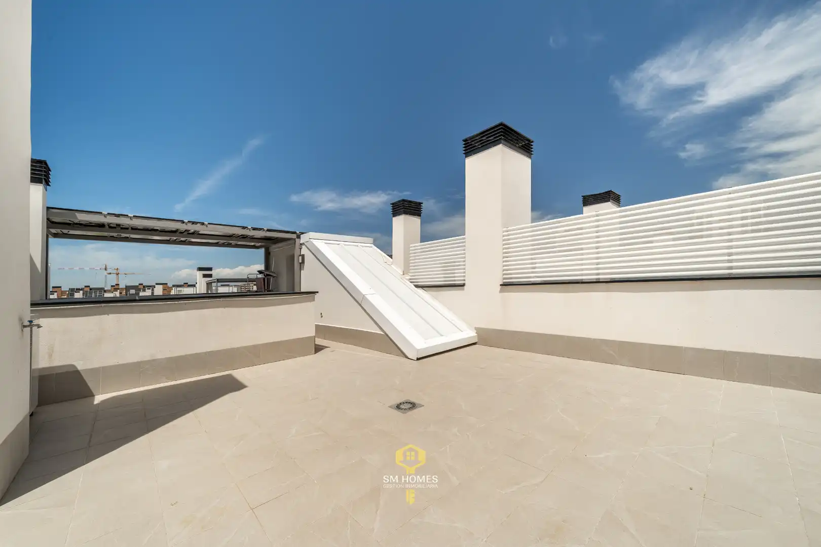 Terrassa de Casa adosada de lloguer en Madrid amb Calefacció, Jardí privat i Terrassa