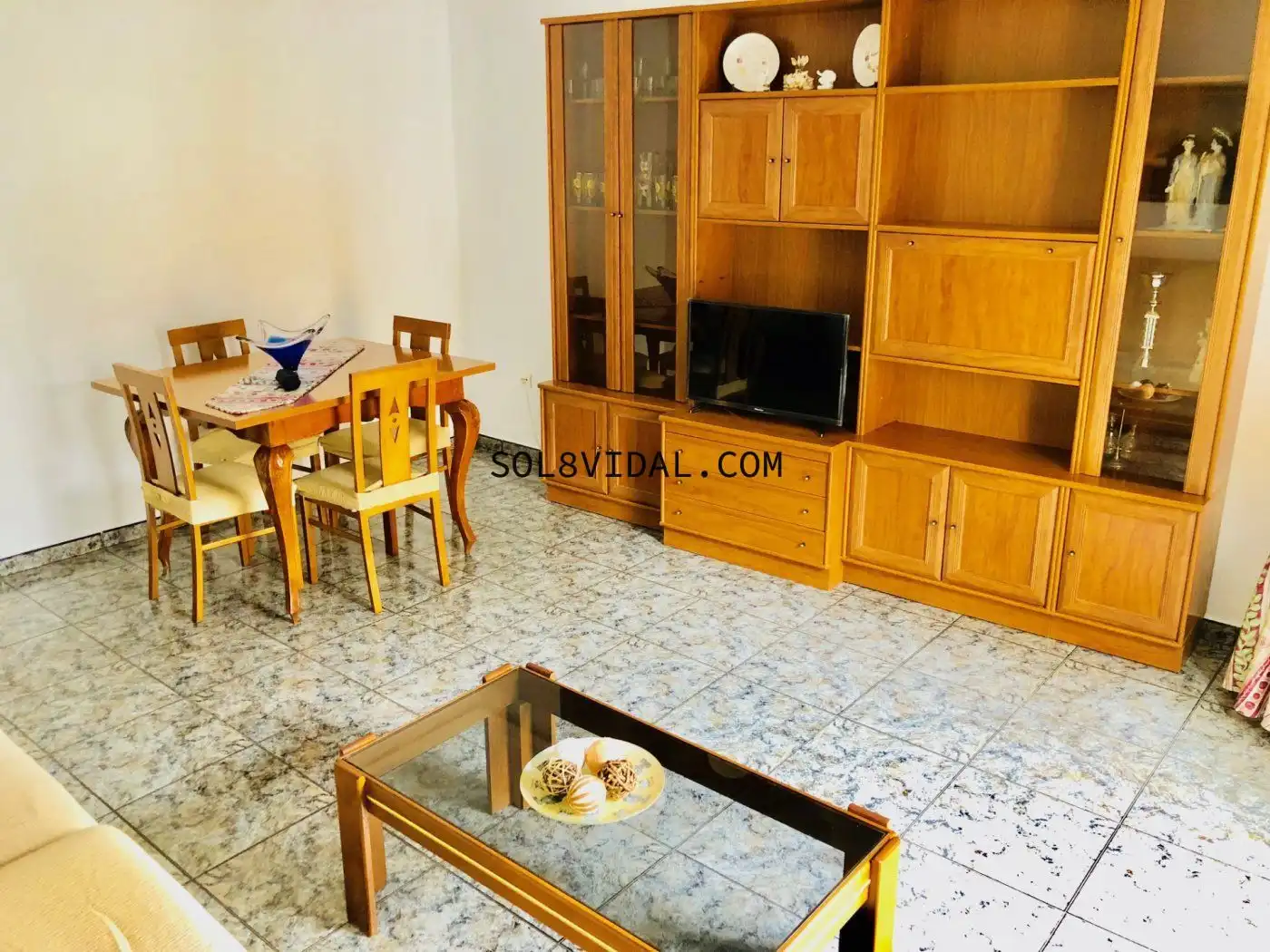 Living room of Flat for rent in Orihuela  with Furnished and Balcony