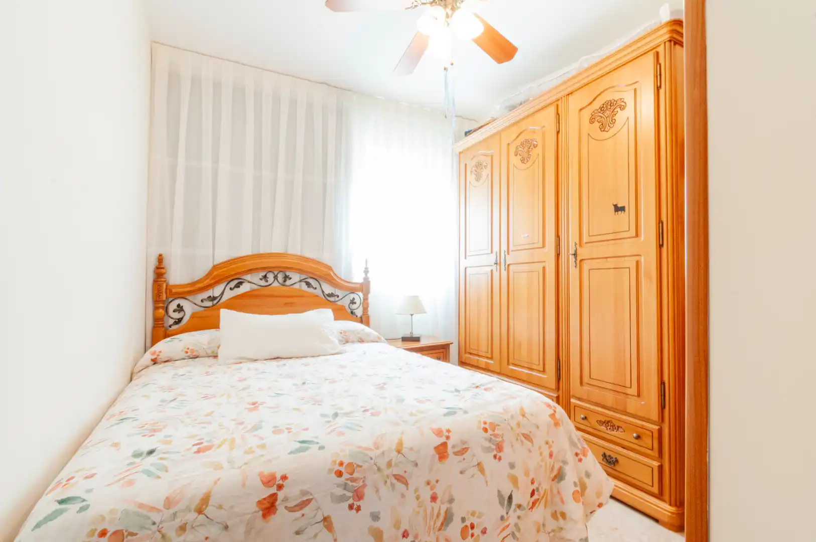 Bedroom of Flat for sale in Roquetas de Mar  with Furnished, Oven and Washing machine