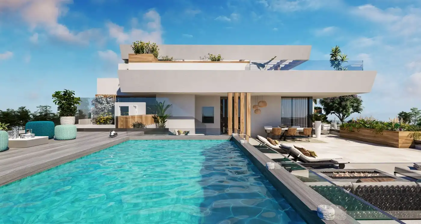 Apartamento con piscina en venta en Elviria - Cabopino