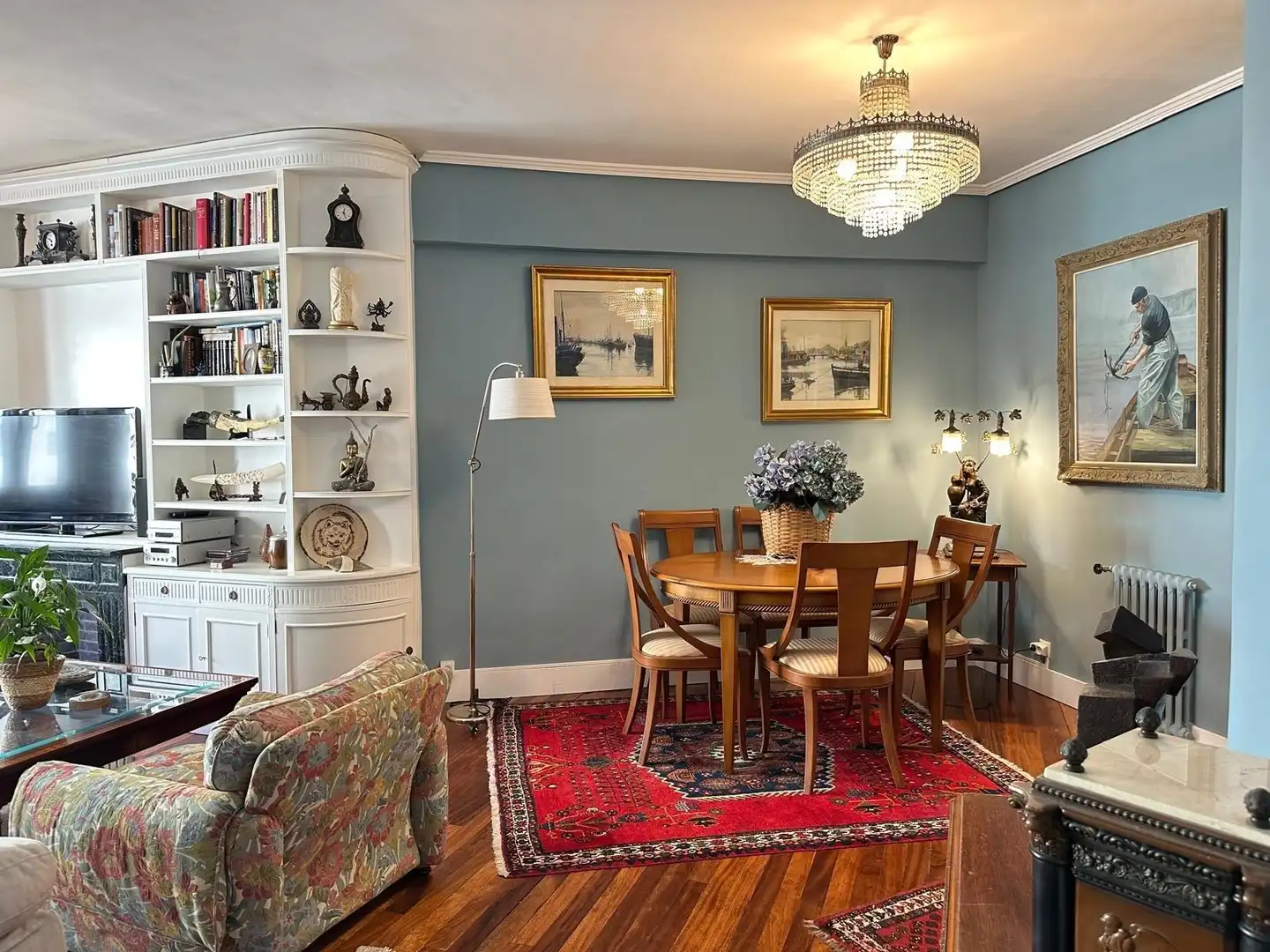 Comedor de Piso en venta en Getxo  con Calefacción, Terraza y Amueblado