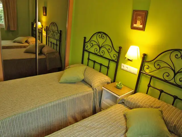 Dormitori de Casa o xalet de lloguer en Peñíscola / Peníscola amb Aire condicionat, Calefacció i Jardí privat