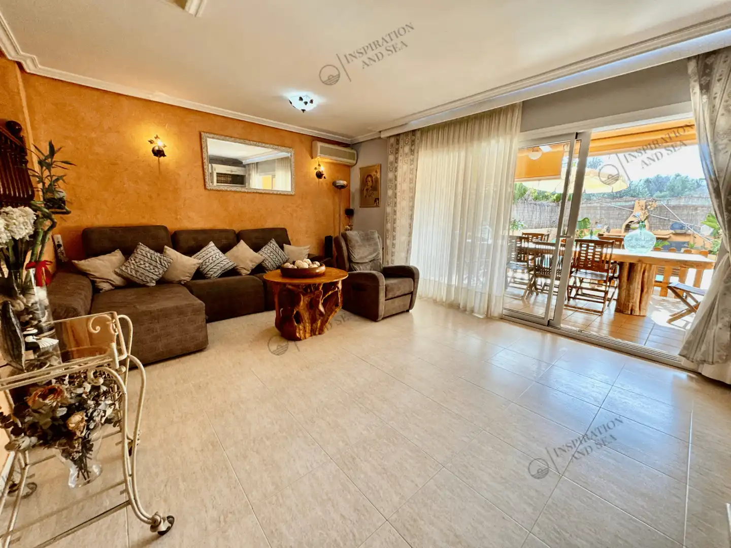 Living room of Duplexes for rent in Eivissa  with Air Conditioner, Heating and Terrace