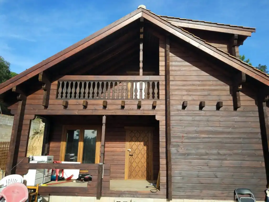 Vista exterior de Casa o chalet en venta en Vidreres con Calefacción, Jardín privado y Terraza