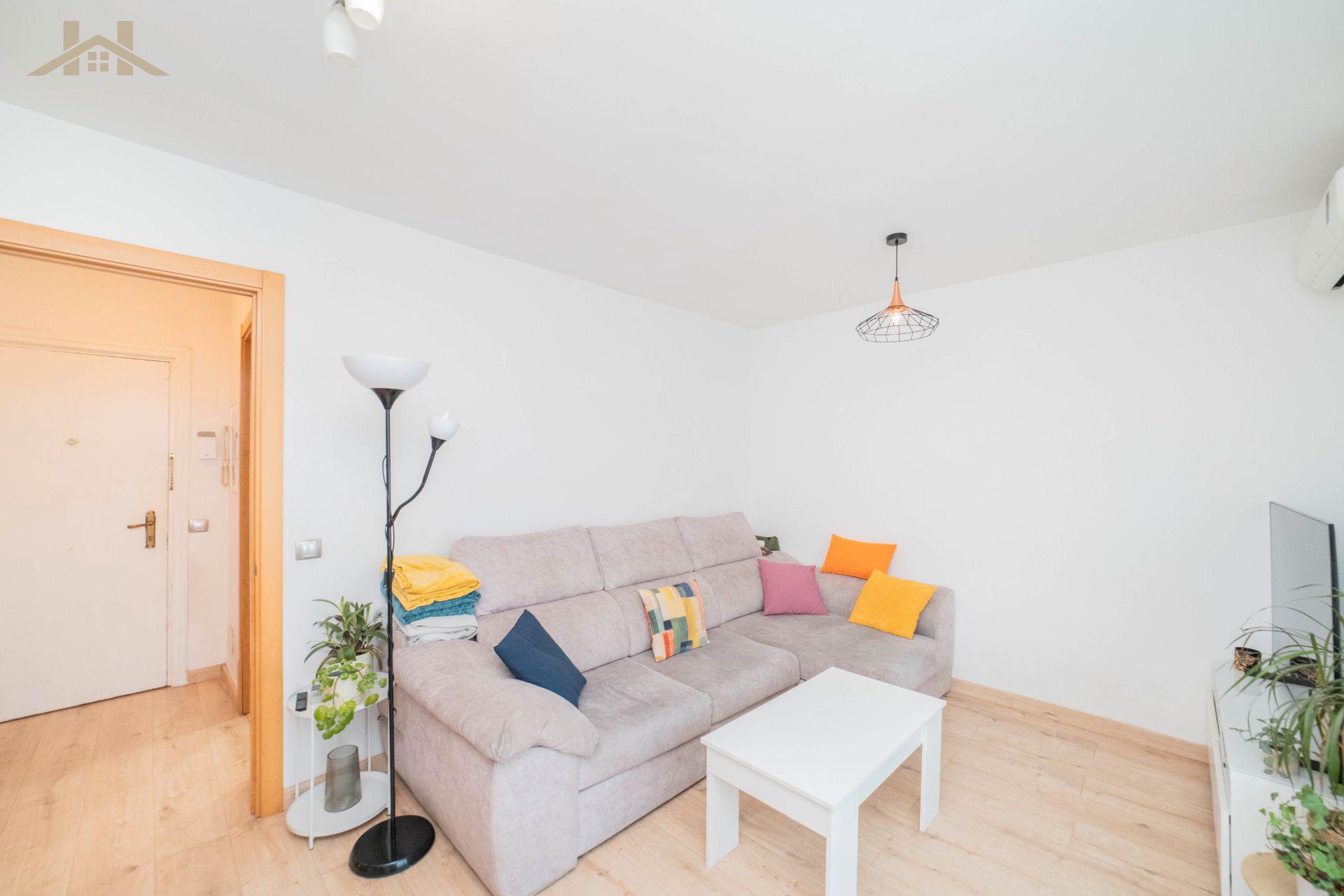 Living room of Flat for sale in Leganés  with Air Conditioner, Heating and Terrace