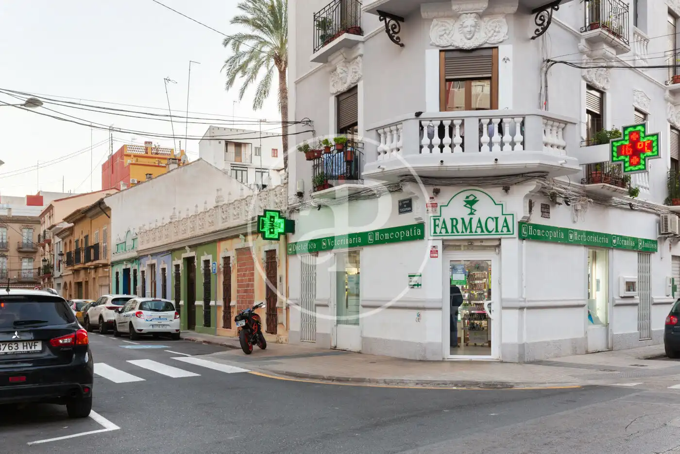 Außenansicht von Wohnung zur Miete in Valencia mit Klimaanlage, Heizung und Haustiere erlaubt