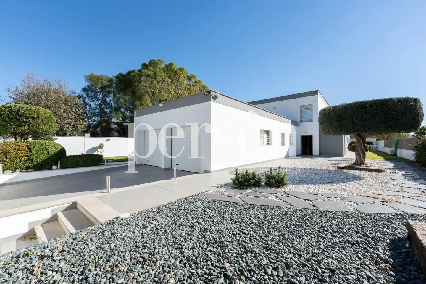 Vista exterior de Casa o chalet en venta en La Pobla de Vallbona con Aire acondicionado, Calefacción y Jardín privado