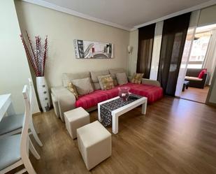 Living room of Flat to rent in Alicante / Alacant  with Terrace and Balcony