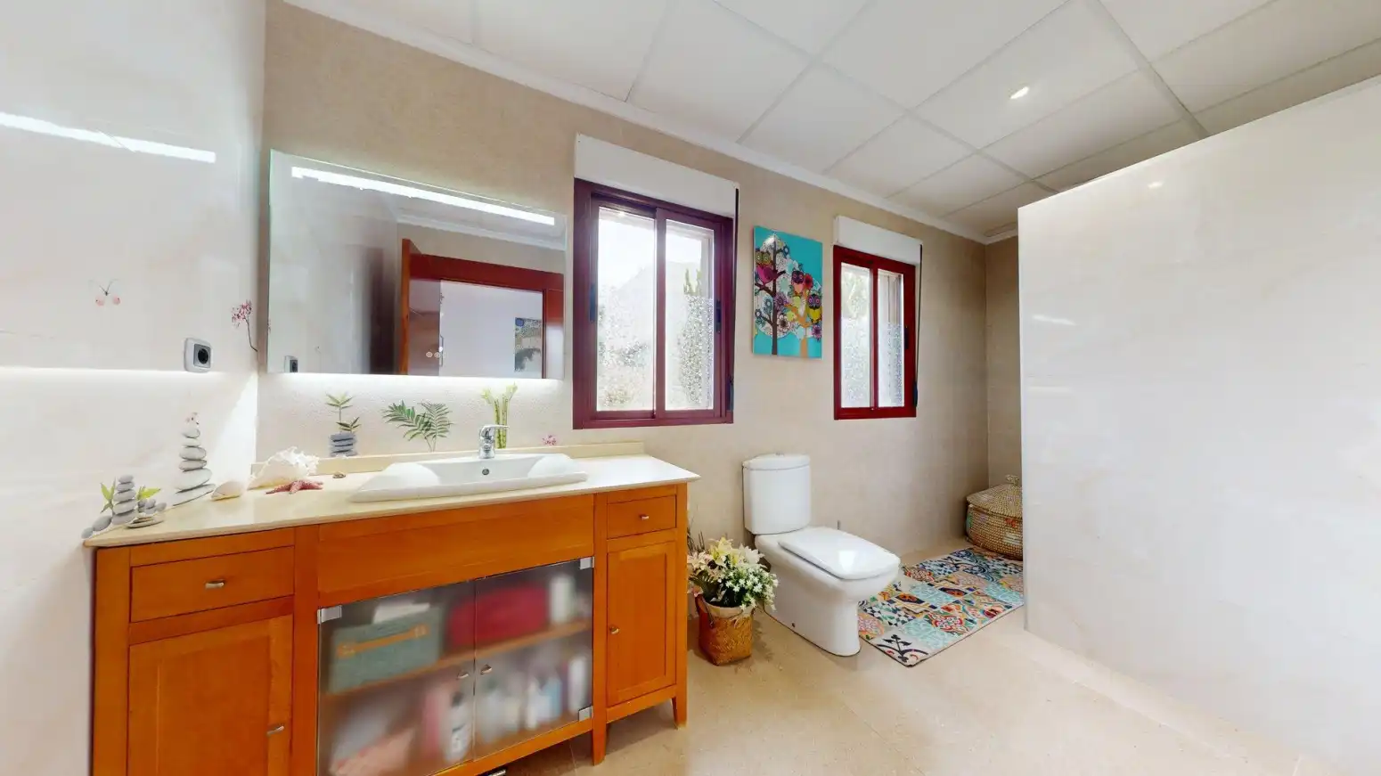 Bany de Casa o xalet en venda en Molina de Segura amb Aire condicionat, Calefacció i Jardí privat