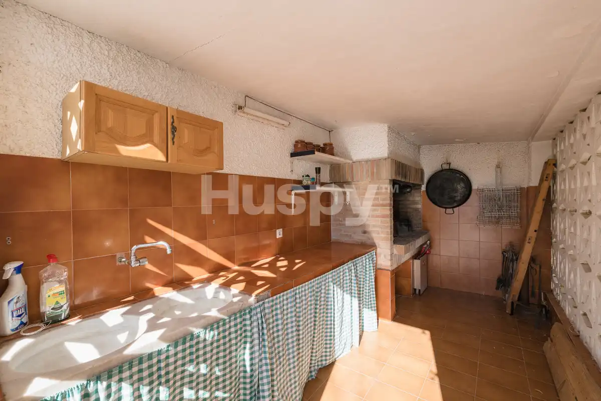 Cuina de Casa o xalet en venda en Elche / Elx amb Aire condicionat, Calefacció i Jardí privat