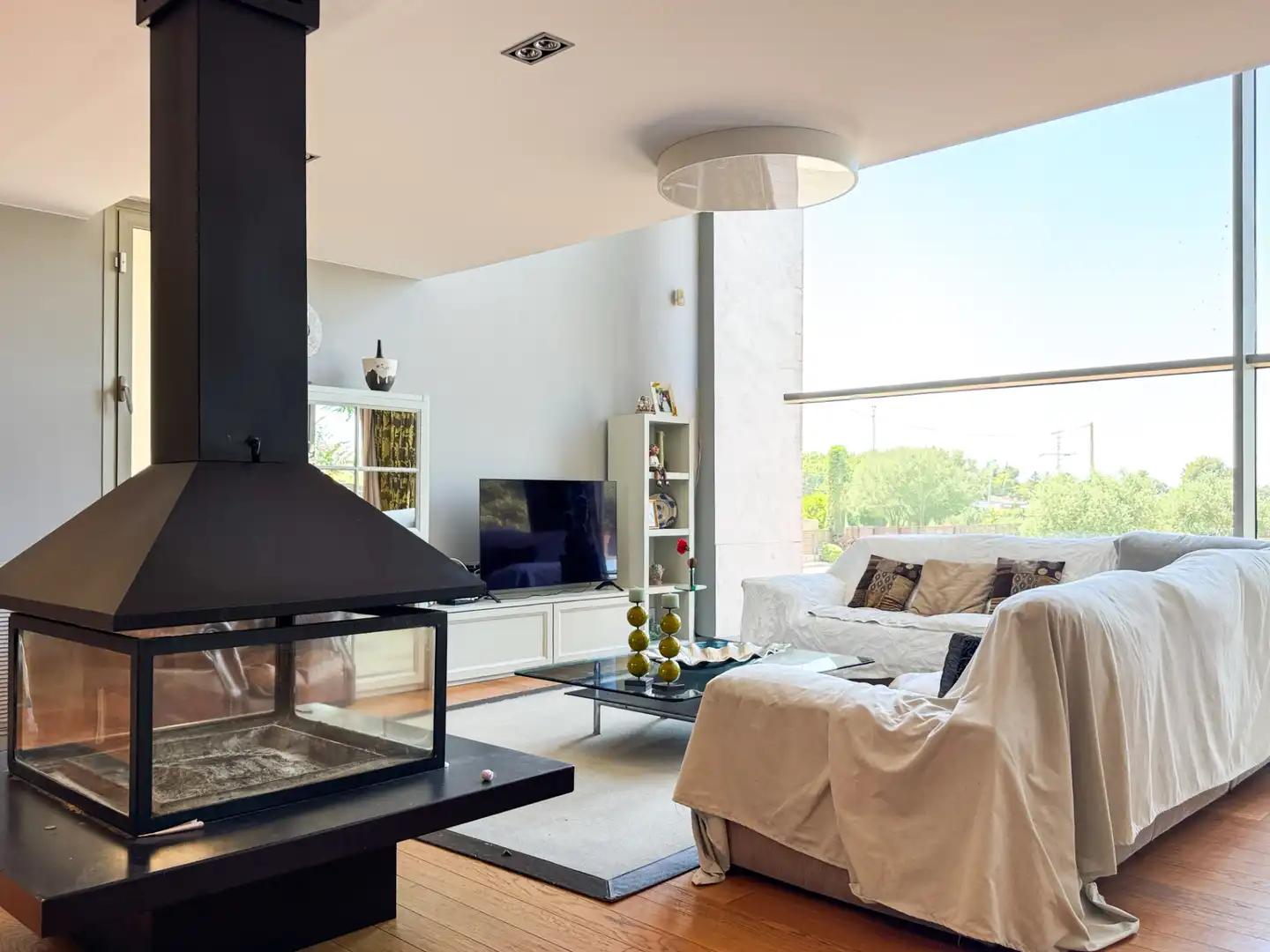 Sala d'estar de Casa o xalet en venda en Lleida amb Aire condicionat, Calefacció i Jardí privat