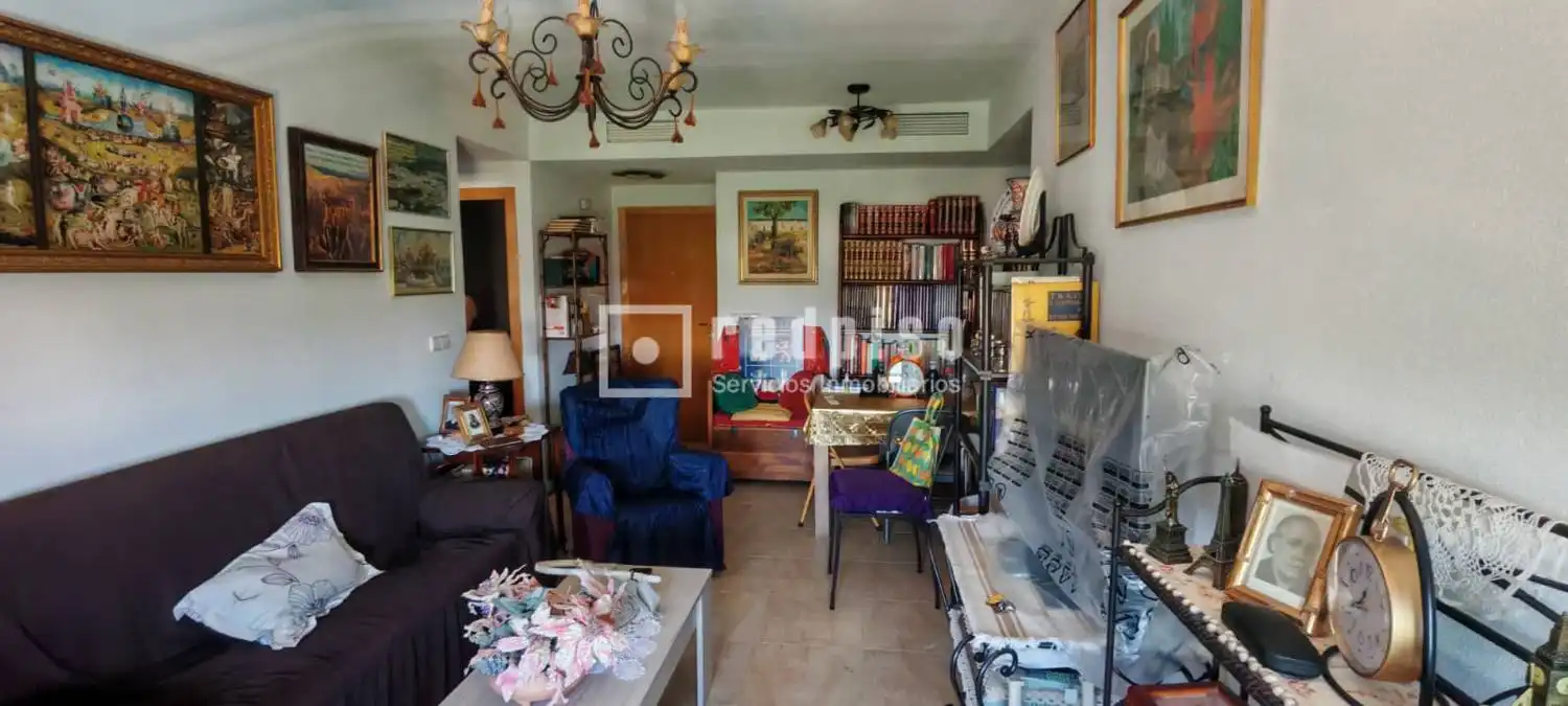 Sala de estar de Piso de alquiler en Murcia con Trastero y Amueblado