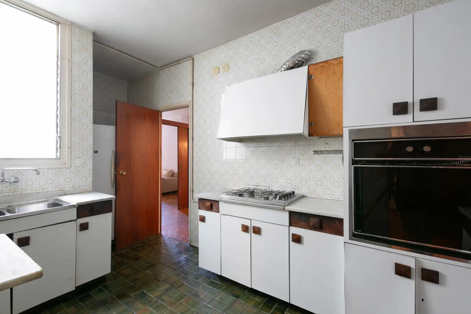Cocina de Piso en venta en Barcelona con Calefacción, Parquet y Terraza