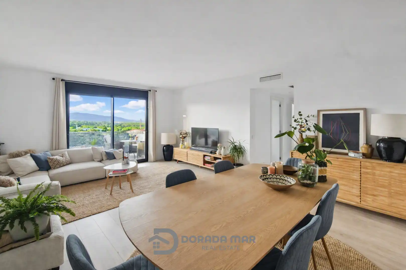 Sala d'estar de Apartament en venda en Sant Pere de Ribes amb Terrassa, Traster i Piscina