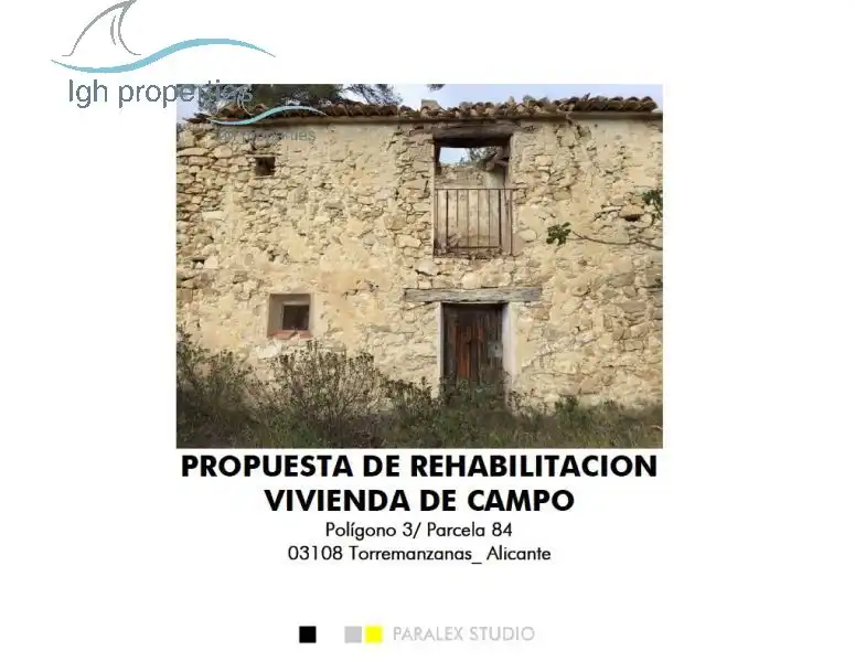 Finca rústica en venta en Partida garrachico, Torremanzanas / La Torre de les Maçanes