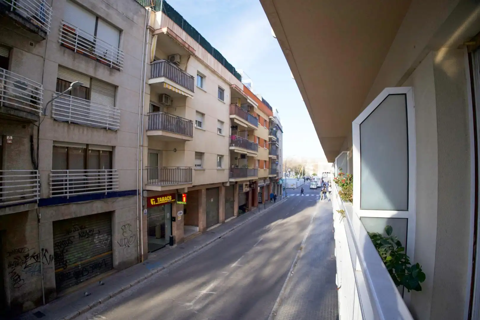 Vista exterior de Pis en venda en Vilanova i la Geltrú amb Aire condicionat, Calefacció i Balcó