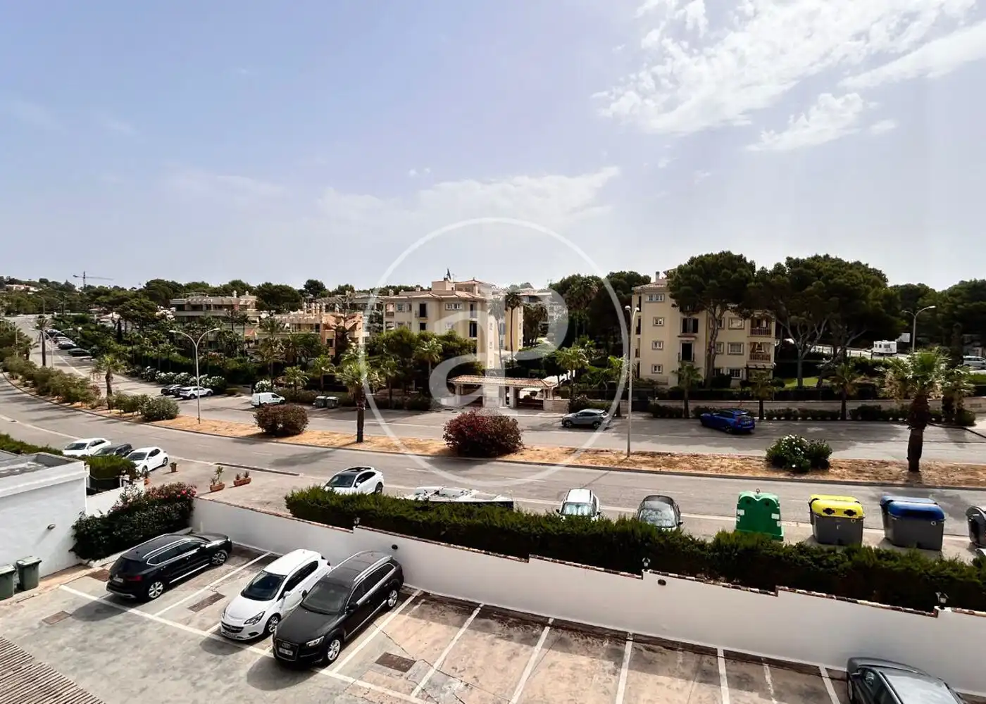 Außenansicht von Dachboden zur Miete in Calvià mit Klimaanlage, Heizung und Privatgarten