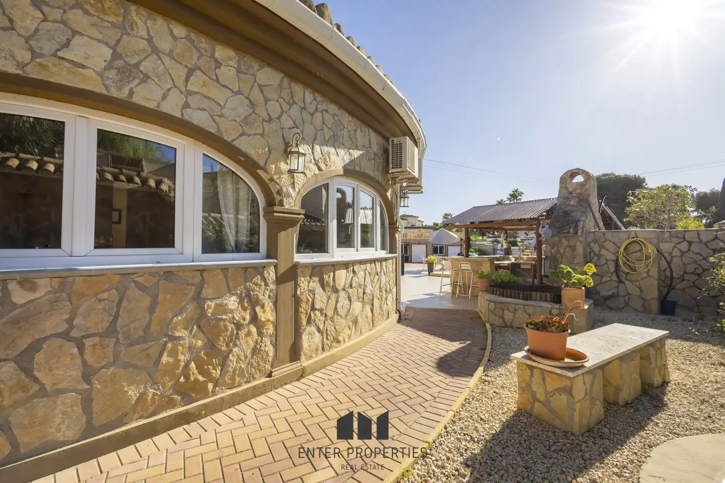 Vista exterior de Piso en venta en Moraira con Aire acondicionado, Calefacción y Piscina