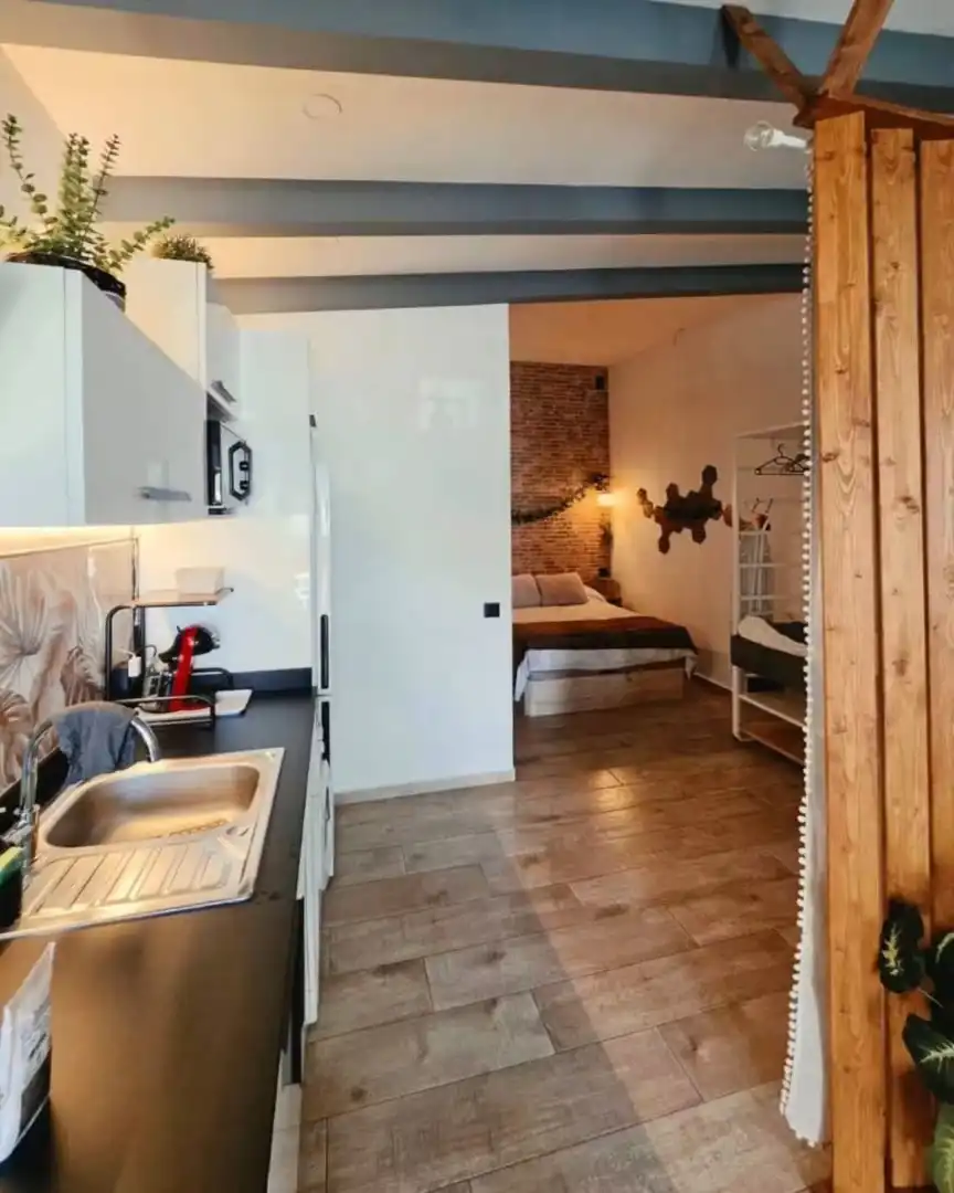 Cocina de Piso de alquiler en Torremolinos con Aire acondicionado, Amueblado y Horno