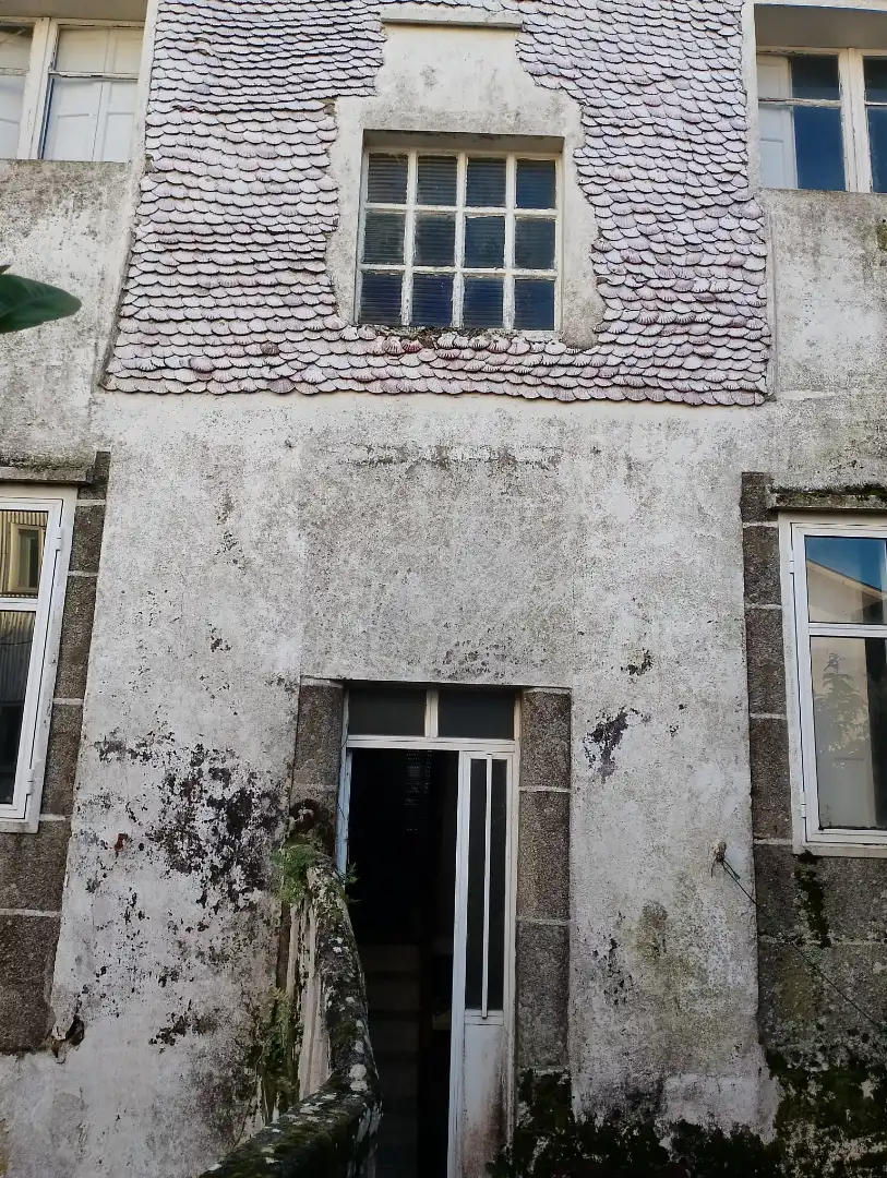 Vista exterior de Casa adosada en venta en Ribeira con Jardín privado, Terraza y Balcón