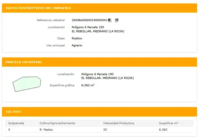 Terreny rústic en venda a Medrano, imagen 3
