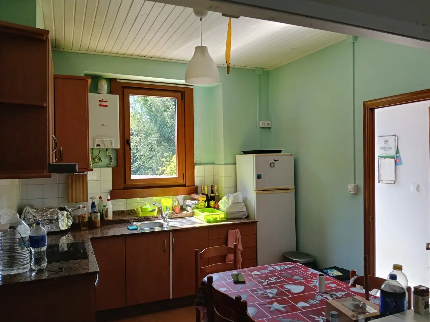 Cuina de Casa o xalet en venda en Vilasantar amb Jardí privat i Traster